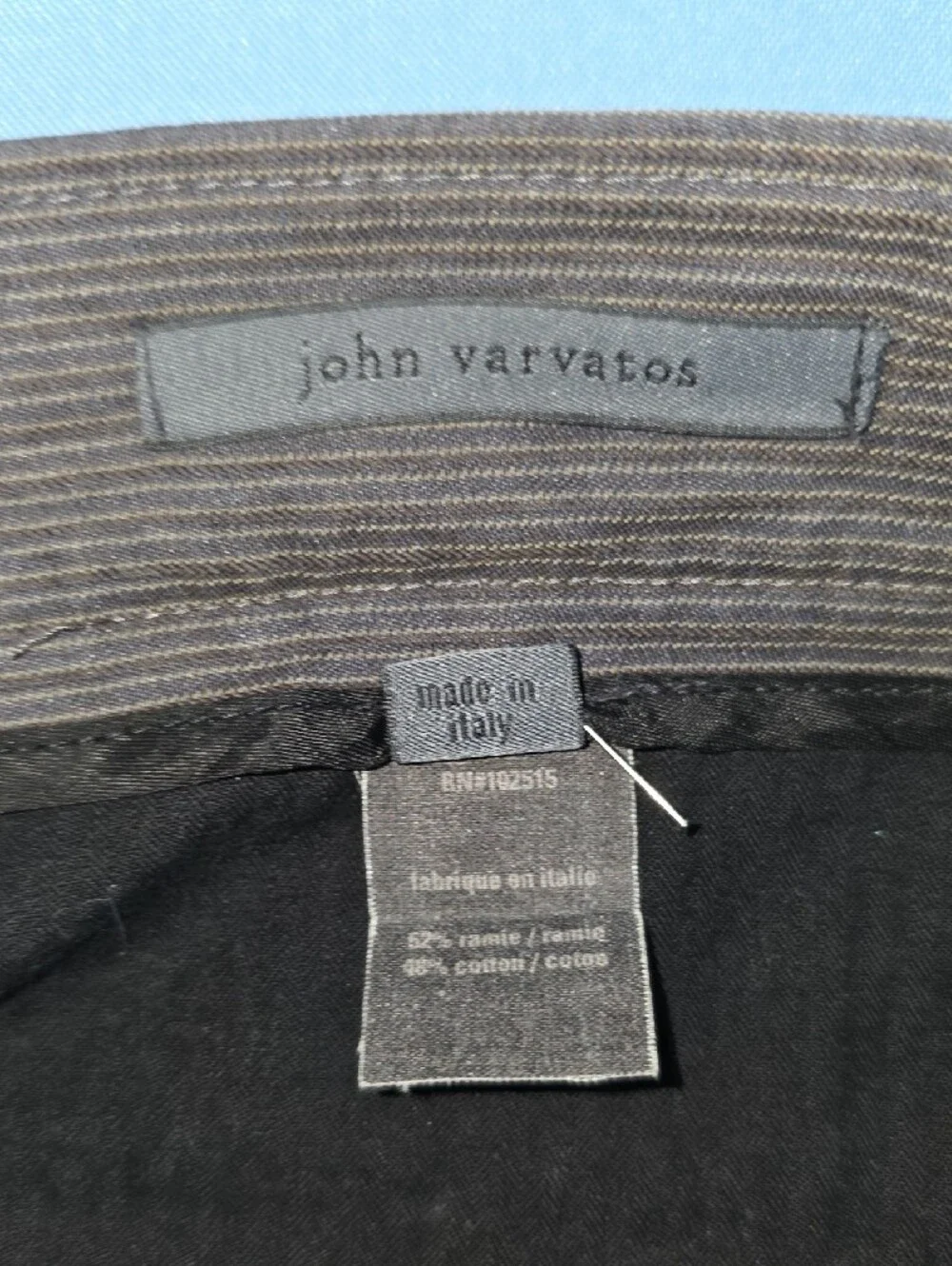 John Varvatos tailored fit